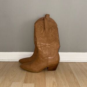 Altard state tan cowboy boots